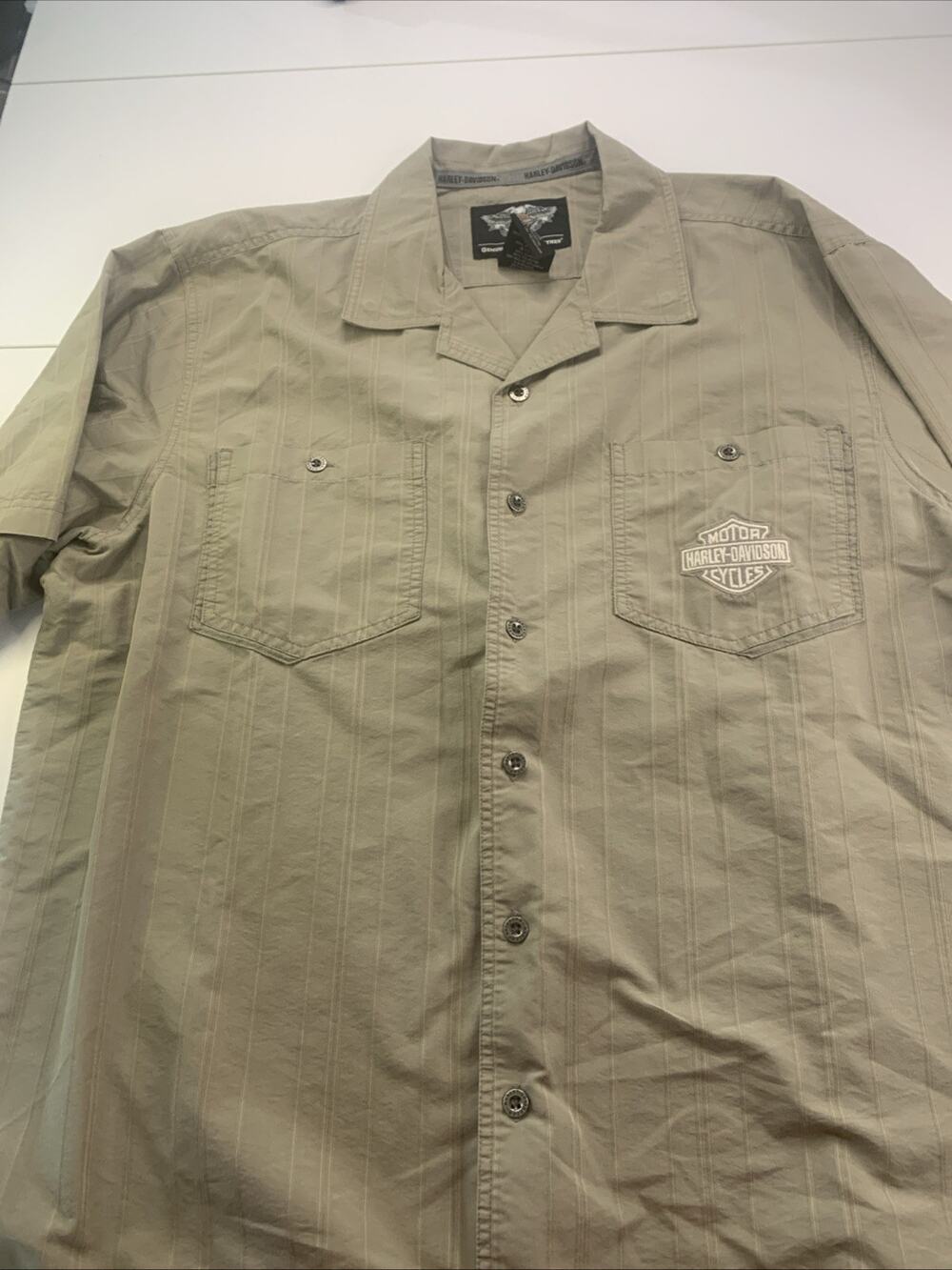 Harley Davidson Button Down Shirt Mens XL